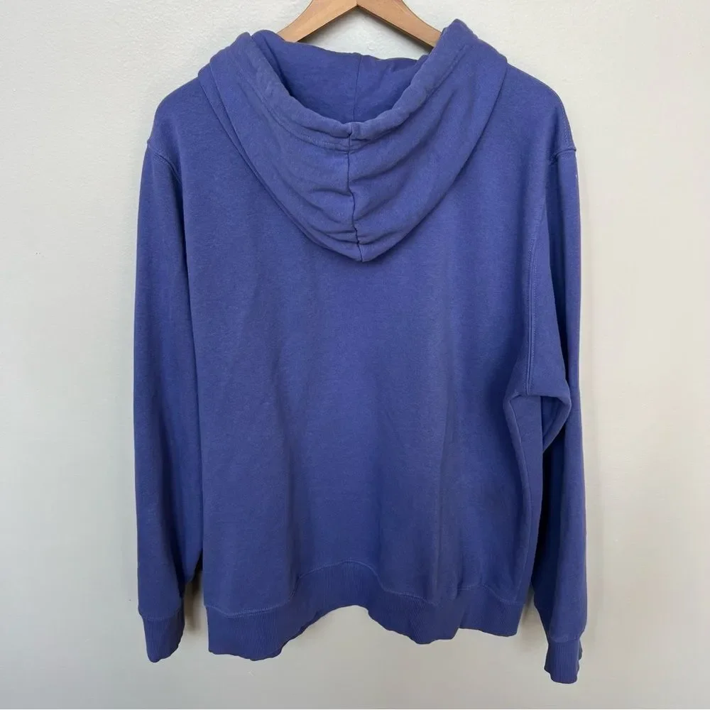 THE NORTH FACE Half Dome Pullover Hoodie Cave Blue Purple Men’s Size XL